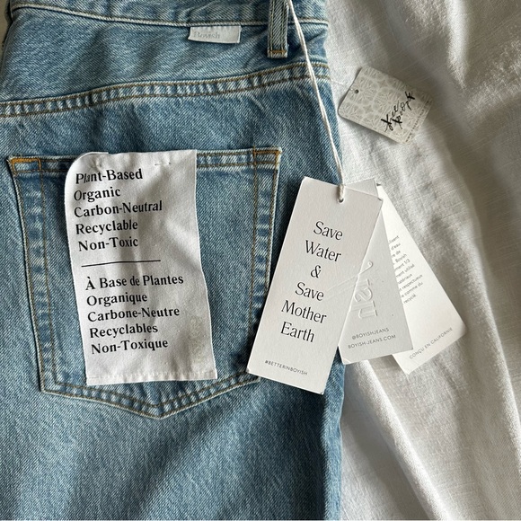 NWT Boyish The Toby Free People 90s Style Jeans - Picture 5 of 8